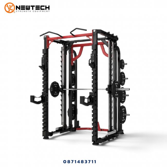 Smith Machine & Half Rack Combo Smith Machine & Half Rack Combo